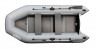 Вид сверху серой надувной лодки FLINC FT340K 