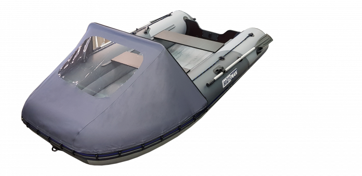 Тент носовой со стеклом для надувных лодок BoatsMan BT320, 340A (нднд)